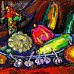 Кабачки. 2011. Холст, масло.65х100